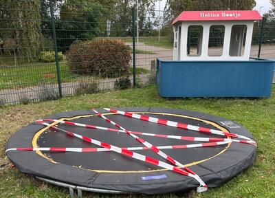 speeltuin deels dicht